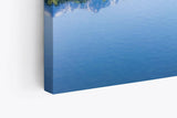 Paul Sinus Wandbild 120x80cm Alpen Alpensee Österreich Blau Natur Sonnenschein