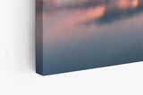 Paul Sinus Wandbild 120x80cm See Abendröte Sonnenuntergang Fischerboot Boot