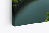 Paul Sinus Wandbild 120x80cm Fluss Thailand Landschaft Dschungel Tropisch Berge Grün