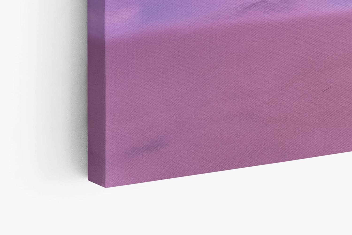 Paul Sinus Wandbild 120x80cm Sonnenuntergang Horizont Ozean Rosa Himmel