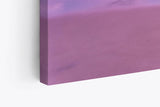 Paul Sinus Wandbild 120x80cm Sonnenuntergang Horizont Ozean Rosa Himmel