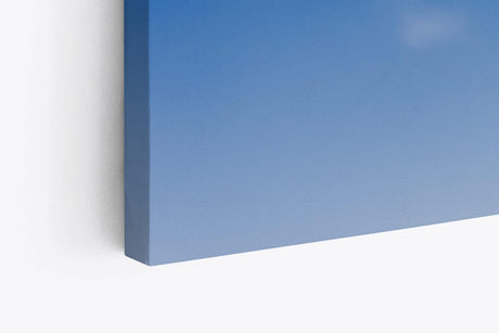 Paul Sinus Wandbild 120x80cm Gänseblümchen Blume blauer Himmel Sonnenschein