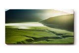 Sinus Art Wandbild 120x80cm Faszinierende Weite mit weichem Sonnenlicht und harmonischer Farbgebung