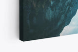 Paul Sinus Wandbild 120x80cm Pragser Wildsee Alpen Italien Bergsee See Berge Boote