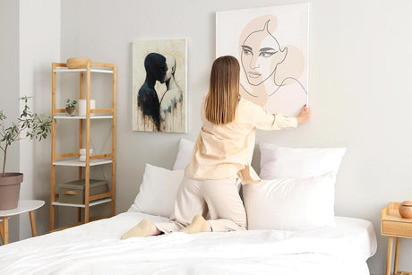 Paul Sinus 60x90cm Wandbild Kraft der Gegensätze – Ausdrucksstarke Verschmelzung zweier Seelen im Fokuskunstwerk erleben