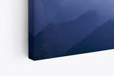 Paul Sinus Wandbild 120x80cm Himalaya Gebirge Schneegipfel Berge Natur Blau