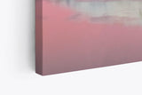 Paul Sinus Wandbild 120x80cm Norwegen Berge Schnee Meer Winter Landschaft
