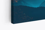 Paul Sinus Wandbild 120x80cm Gebirge Berge Schneegipfel Berglandschaft Natur