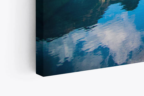 Paul Sinus Wandbild 120x80cm Kanada Emerald Lake Bergsee Berge Natur See