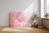 Sinus Art Wandbild 120x80cm Zarte Blütenanordnung mit weichem Licht – Symbol für Leichtigkeit und Schönheit