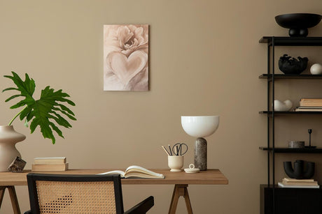 Paul Sinus 60x90cm Wandbild Liebe in Blüte – Emotionale Wandgestaltung mit floraler Leichtigkeit Blume