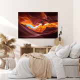 Paul Sinus Wandbild 120x80cm Höhle Grotte Antelope Canyon Schlucht Kunstvoll