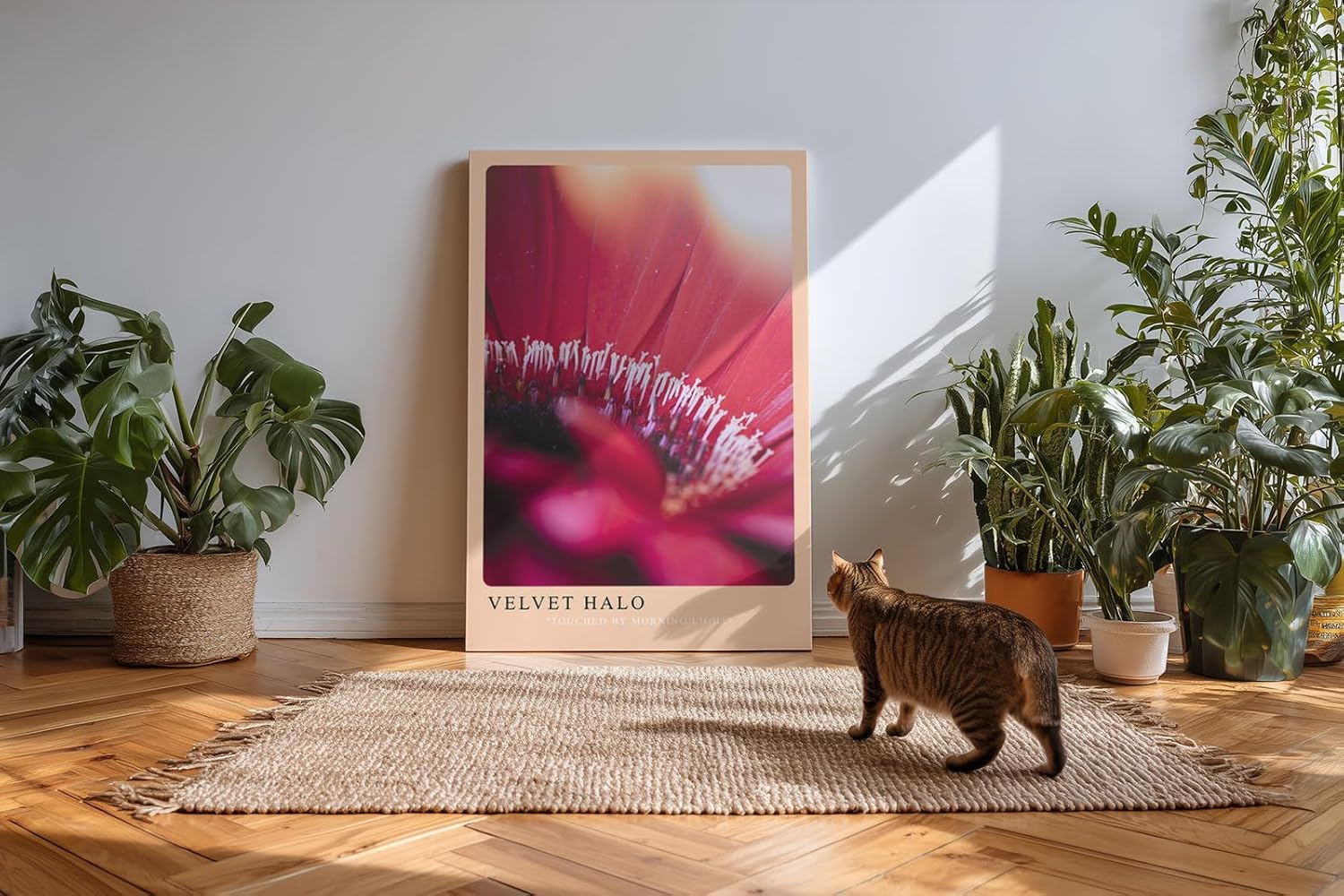 Paul Sinus Kunstdruck 40x60cm Velvet Halo – zartes Blütenmotiv in weichem Licht und samtiger Atmosphäre