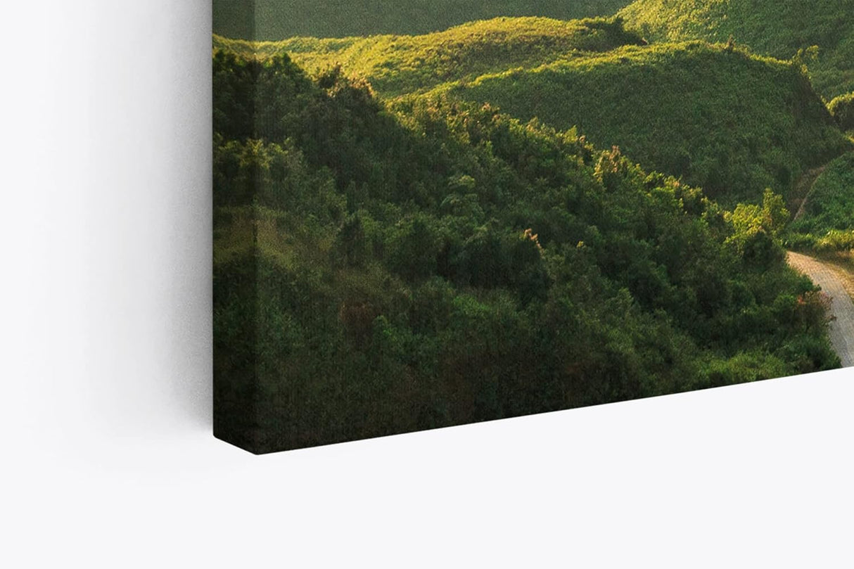 Wandbild 120x80cm Thailand Thong Pha Phum Gebirge Berge Berglandschaft