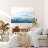 Paul Sinus Wandbild 120x80cm Berglandschaft Thailand Grüne Natur Berge Berghügel