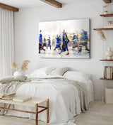 Paul Sinus Wandbild 120x80cm Wallstreet Business Börse Büro Finanzen Skyline