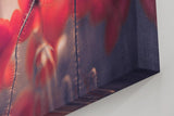 Sinus Art Wandbild 120x80cm Ruhige Szene mit roten Mohnblumen in weicher Unschärfe und natürlichem Licht