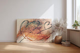 Sinus Art Wandbild 120x80cm Die dynamischen Linien und Flächen wirken wie fließende Energie in leuchtenden Farben