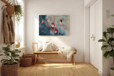 Sinus Art Wandbild 120x80cm Die rot-orange gefärbten Schmetterlinge strahlen Leichtigkeit, Freiheit und Lebendigkeit aus