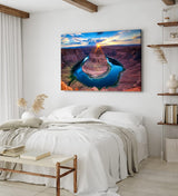 Paul Sinus Wandbild 120x80cm Horseshoe Bend Arizona USA Colorado River Sonnenuntergang