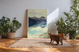 Paul Sinus Kunstdruck 40x60cm Norwegian Fjords – Spiegelbild der Natur zwischen Himmel und Wasser