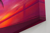 Sinus Art Wandbild 120x80cm Stimmungsvolles Motiv für Urlaubssehnsucht und exotisches Flair