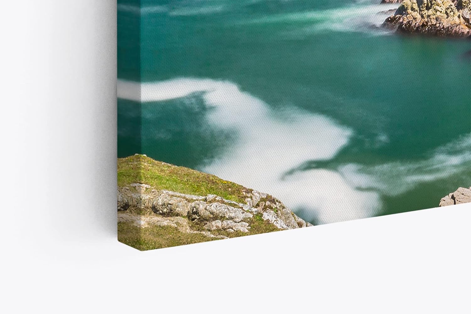 Paul Sinus Wandbild 120x80cm Fanad Head Lighthouse Irland Küste Leichtturm Meer