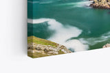 Paul Sinus Wandbild 120x80cm Fanad Head Lighthouse Irland Küste Leichtturm Meer