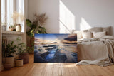 Sinus Art Wandbild 120x80cm Die karge Erdstruktur und das Lichtspiel erzeugen eine faszinierende Atmosphäre