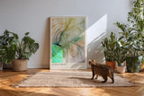 Paul Sinus Kunstdruck 40x60cm Aura Shift Licht Energie Bewegung Staub Abstrakt Sanft