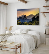 Paul Sinus Wandbild 120x80cm Anhui China Berglandschaft Gebirge Berge Natur
