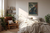 Paul Sinus Wandbild in 40x60cm The Last Hope – Superman und Frau in epischer Pose, moderne Kunst mit starker Symbolik