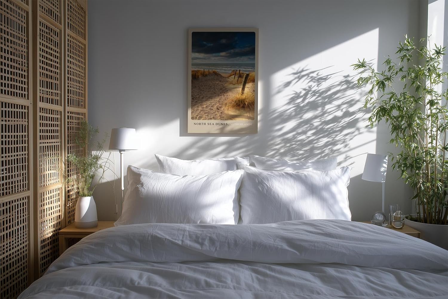 Paul Sinus Kunstdruck 40x60cm North Sea Dunes mit Dünenweg zur See in den Niederlanden