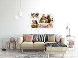Paul Sinus Leinwandbild Collage - SOFORT ONLINE Upload - individuelles Bild Personalisieren Sie Ihre Fotos auf Leinwand - In verschiedenen Größen wählen