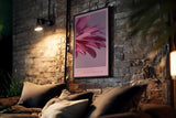Paul Sinus Kunstdruck 40x60cm Pink Balance Makroaufnahme Blüte Blütenblätter Blume Rosa Detailfotografie