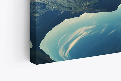 Paul Sinus Wandbild 120x80cm Berge Bergsee See Natur Landschaftsbild Gebirge