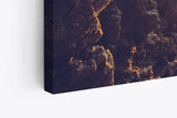Paul Sinus Wandbild 120x80cm Grotte Sonnenuntergang Meer Felsen Küste Abend