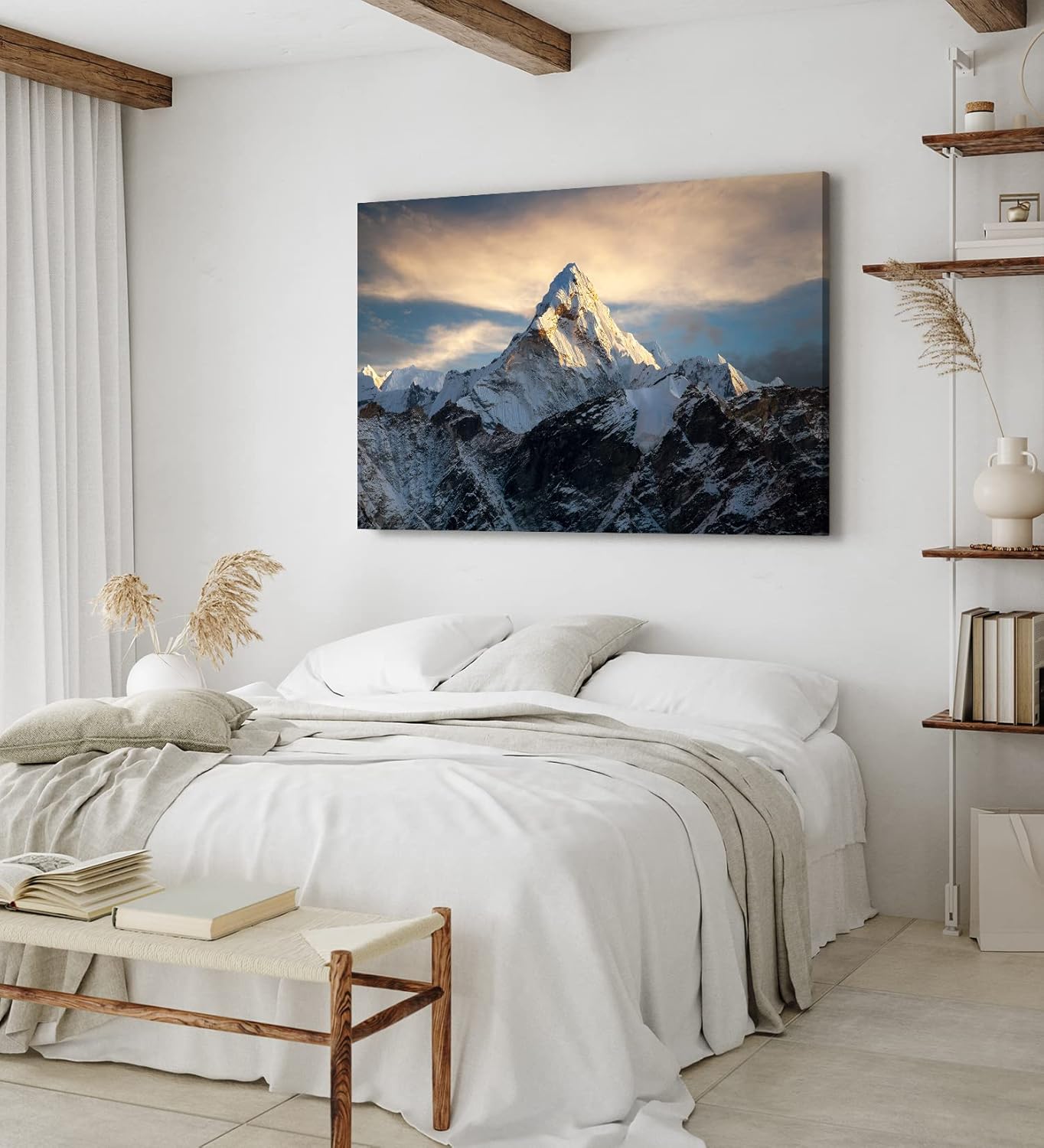 Paul Sinus Wandbild 120x80cm Ama Dablam Berggipfel Nepal Himalaya Berg
