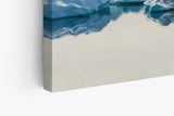 Paul Sinus Wandbild 120x80cm Antarktis Eisberge Meer Schnee Weiß Südpol