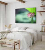 Paul Sinus Wandbild 120x80cm Lotosblume Blume Blüte Kunstvoll Lotos Rosa