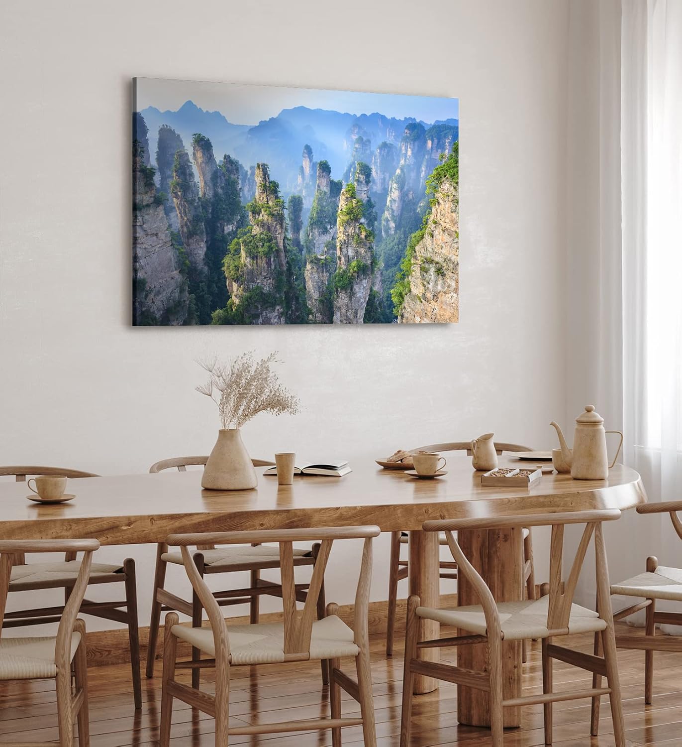 Paul Sinus Wandbild 120x80cm Zhangjiajie Nationalpark China Felsen Sandsteinformationen