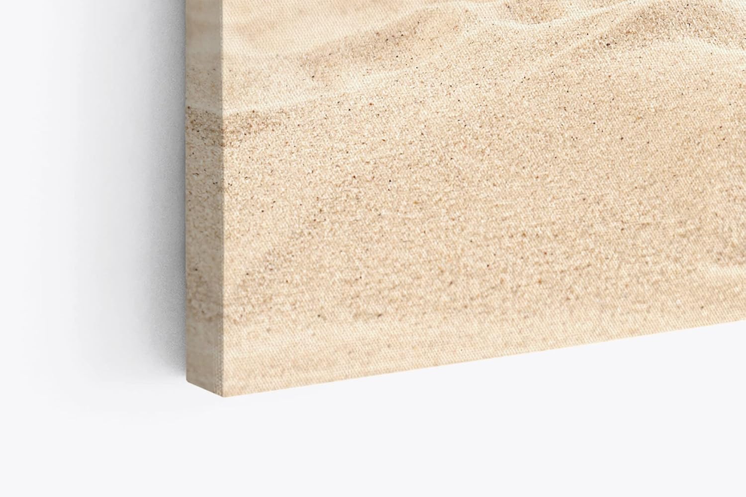 Paul Sinus Wandbild 120x80cm Sandstrand Strand Sommer Sand Meer Blau