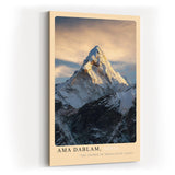 Paul Sinus Kunstdruck 40x60cm Ama Dablam – Himalaya-Magie im Licht der Berge