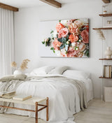 Paul Sinus Wandbild 120x80cm Blumenstrauß Blumen Bouquet Blüten Rosen Rosenstrauß
