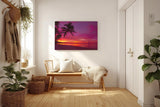 Sinus Art Wandbild 120x80cm Stimmungsvolles Motiv für Urlaubssehnsucht und exotisches Flair