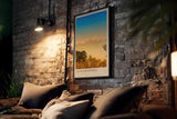 Paul Sinus Kunstdruck 40x60cm Kangchenjunga Bergkette – Himalaya-Gipfel im goldenen Morgenlicht