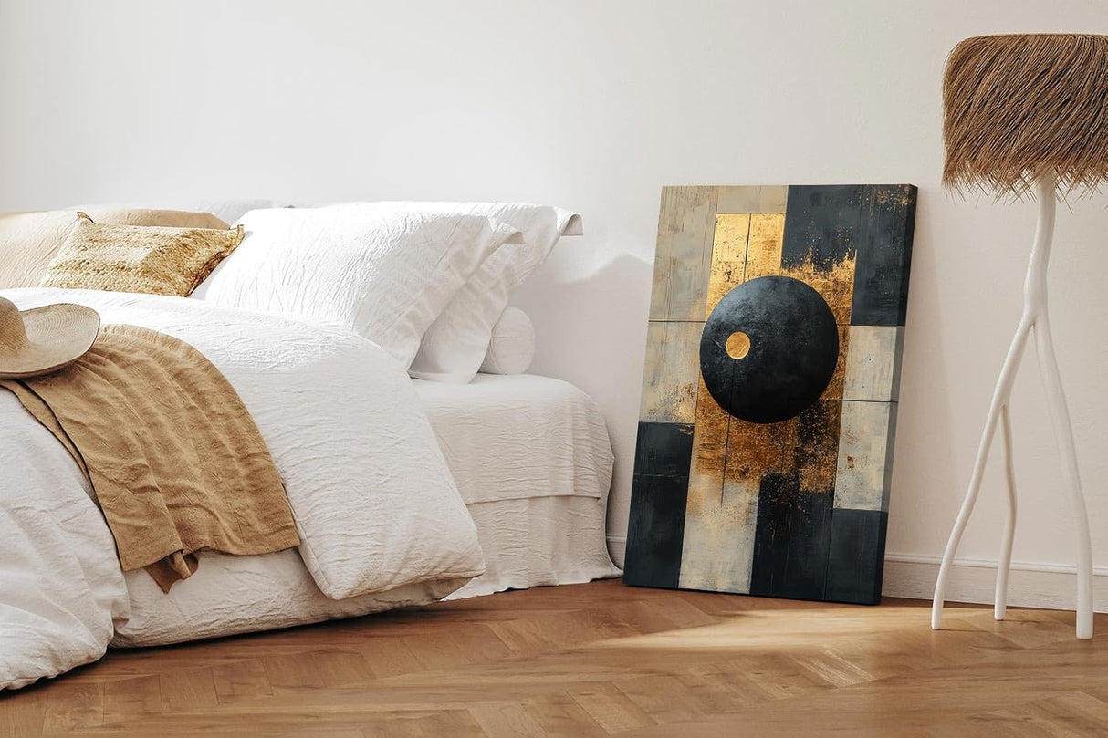 Paul Sinus 60x90cm Wandbild, Meisterwerk in Fokusgeometrie – Eleganz trifft auf perfekte Harmonie und Tiefe
