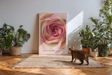 Paul Sinus Kunstdruck 40x60cm Rose Heart – Die Poesie der Rose in zartem Zentrum