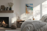Paul Sinus Leinwandbild 60x90cm Leinwandbild Costa Brava mediterrane Küste Meeresrauschen traumhafte Natur spanische Landschaft sommerliche Ästhetik