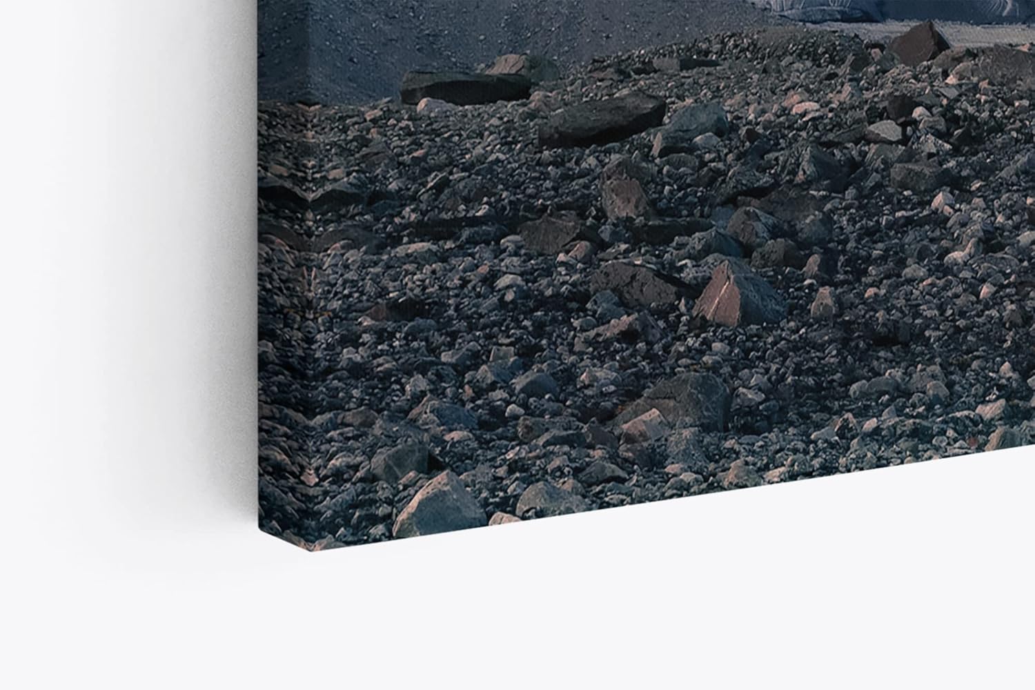 Paul Sinus Wandbild 120x80cm Berge Gebirge Bergkette Himmel Wolken Berglandschaft